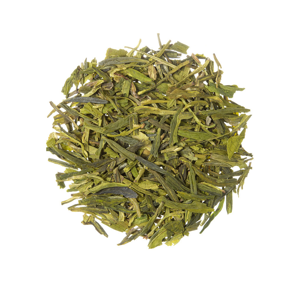 Zelený čaj Lung Ching, druhá třída, vynikající Čína - 100 g